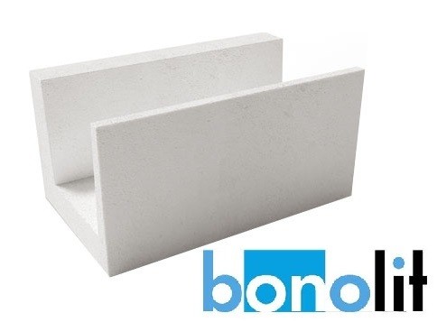 U-образный блок Bonolit г. Малоярославец D500 500*250*300