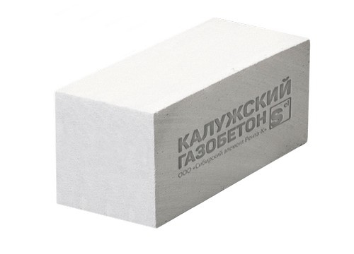 Газобетонные блоки Калужский D500 В3,5 625*250*450