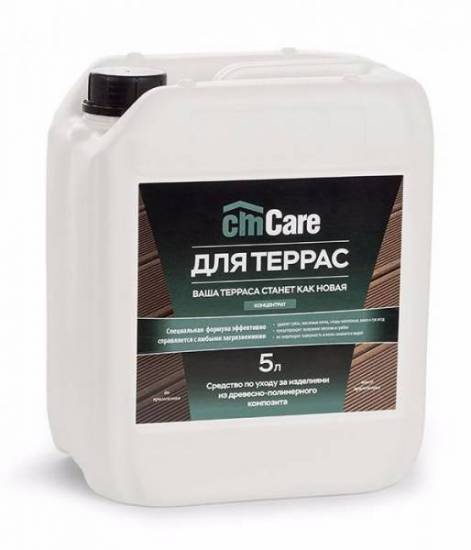 Средство по уходу за изделиями из ДПК CM CARE (5л) для террасных досок