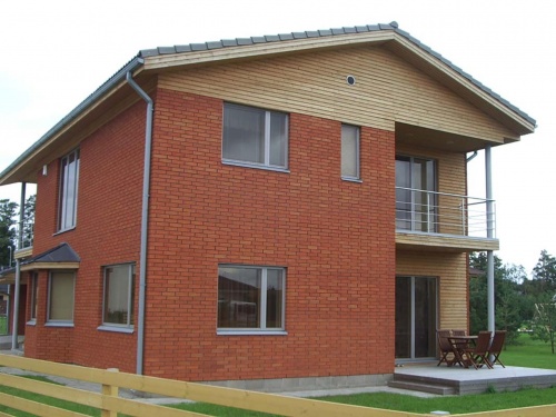 Кирпич облицовочный керамический полнотелый Terca Red гладкий, 250*120*65 мм